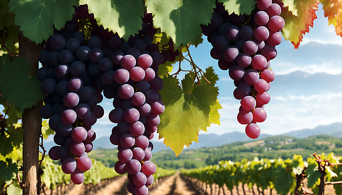JPG 주간 편집이미지 포도 사람없음 야외 디지털합성 포도밭 포도나무 포도잎 와이너리 편집실사 AI포토 AI콘텐츠 자연요소 잎 밭 과일 과일나무 CG 양조장 파일형식