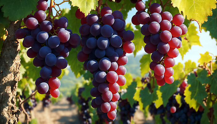 JPG 주간 편집이미지 포도 사람없음 야외 디지털합성 포도밭 포도나무 포도잎 와이너리 편집실사 AI포토 AI콘텐츠 자연요소 잎 밭 과일 과일나무 CG 양조장 파일형식