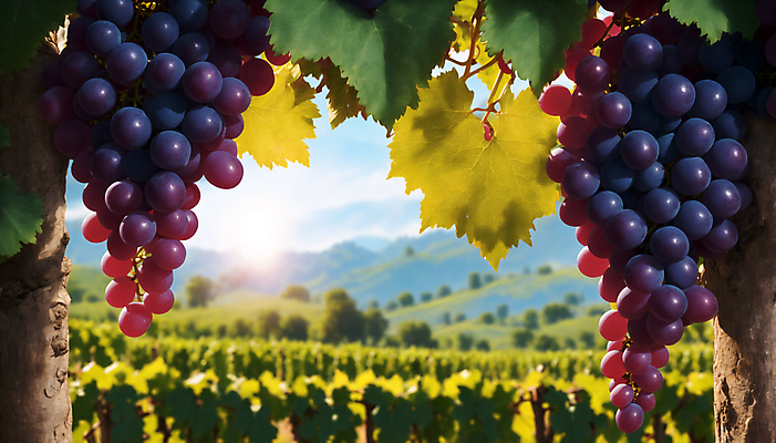 JPG 주간 편집이미지 포도 사람없음 야외 디지털합성 포도밭 포도나무 포도잎 와이너리 편집실사 AI포토 AI콘텐츠 자연요소 잎 밭 과일 과일나무 CG 양조장 파일형식