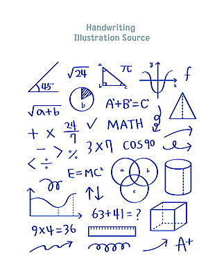 도형 기호 손글씨 교육 일러스트 자 사람없음 파란색 숫자 수학 각도 수학기호 수학공식 입체도형 국내일러스트 AI파일 문자 컬러 교과목 문구용품 입체 공식 파일형식 벡터