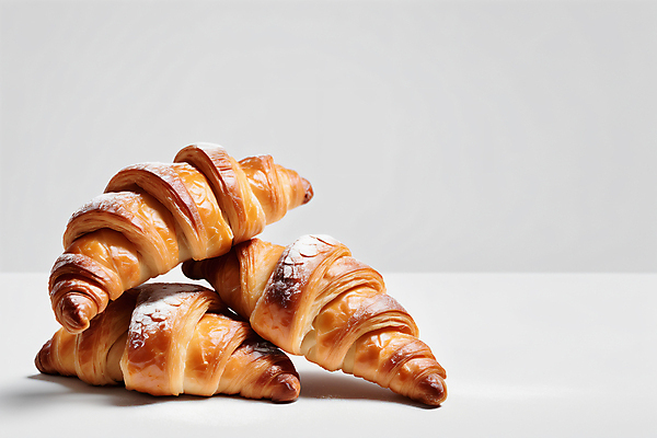 JPG 편집이미지 사람없음 크루아상 편집실사 AI포토 AI콘텐츠 빵 CG 파일형식