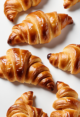 JPG 편집이미지 사람없음 크루아상 편집실사 AI포토 AI콘텐츠 빵 CG 파일형식