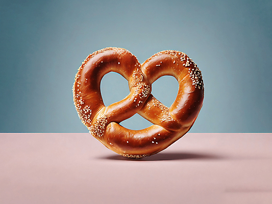 JPG 편집이미지 음식 빵 분홍색 사람없음 파란색 디지털합성 브레첼 편집소스 편집실사 AI포토 AI콘텐츠 컬러 디저트 CG 파일형식