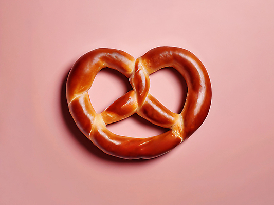 JPG 편집이미지 음식 빵 분홍색 사람없음 디지털합성 브레첼 편집소스 편집실사 AI포토 AI콘텐츠 컬러 디저트 CG 파일형식