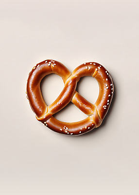 JPG 편집이미지 음식 빵 사람없음 회색 디지털합성 브레첼 편집소스 편집실사 AI포토 AI콘텐츠 컬러 디저트 CG 파일형식