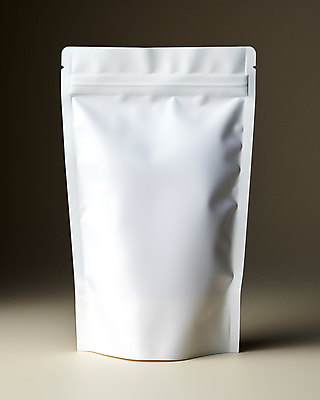 JPG 편집이미지 사람없음 흰색 패키지 목업 지퍼백 편집실사 AI포토 AI콘텐츠 컬러 CG 파일형식