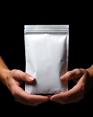 JPG 편집이미지 손 들기 신체부위 흰색 패키지 목업 지퍼백 편집실사 AI인물포토 AI콘텐츠 컬러 모션 사람 CG 파일형식 AI포토