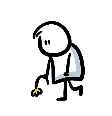 EPS 해외이미지 꽃 인물캐릭터 일러스트 한명 들기 사람 걷기 낙서 심플 해외202309 해외일러스트 일러캐릭터 식물 캐릭터 1 모션 파일형식 벡터