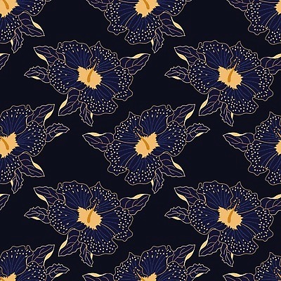 EPS 해외이미지 식물 디자인 꽃 선 결혼 백그라운드 잎 꽃무늬 패턴 일러스트 자연 벽지 추상 손바닥 미술 장식 파란색 컬러풀 뷰티 유행 낭만 수확 벚꽃 직물 황금 고급 우아함 질감 복고 초대 이국적 프리뮬러 히비스커스 벡터 해외202309 해외일러스트 손 컬러 컨셉 무늬 농업 문화예술 이벤트 생태계 파일형식