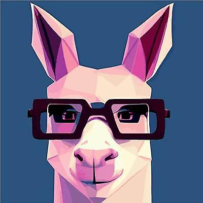 EPS 해외이미지 디자인 안경 일러스트 사람없음 팝아트 라마 해외202309 해외일러스트 잡화 그림 파일형식 벡터