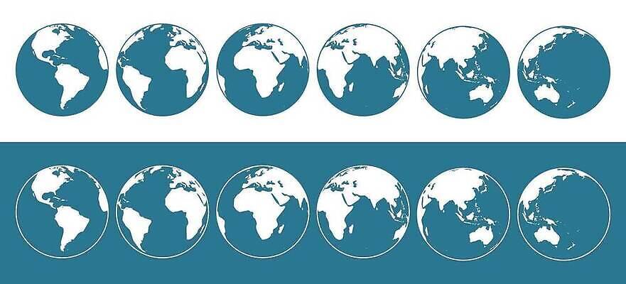 EPS 해외이미지 모양 디자인 배너 유럽 지구 여행 백그라운드 컨셉 지도 일러스트 아프리카 미술 그래픽 파란색 세트 세계 글로벌 지구본 환경 미국 행성 흰색 플랫 호주 수집 심볼 오브젝트 사인 대륙 브라질 고립 엘리먼트 여의주 지리 벡터 해외202309 해외일러스트 나라 컬러 북아메리카 문화예술 우주 남아메리카 오세아니아 파일형식