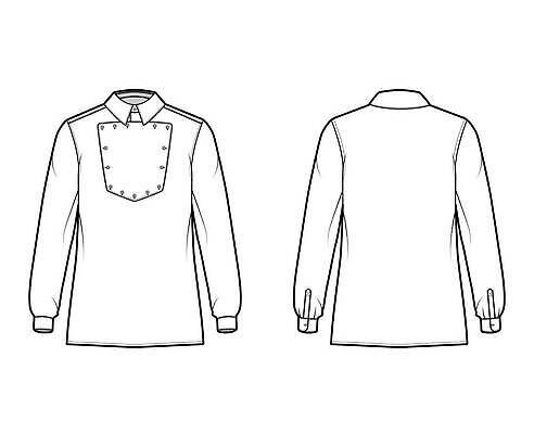 EPS 해외이미지 템플릿 옷 남자 셔츠 유니폼 일러스트 비즈니스 정장 성인 세트 유행 검은색 과학기술 흰색 면 업무 플랫 클래식 정상 스케치 그림 블라우스 윤곽 소매 고립 서쪽 장교 정중 목업 벡터 해외202309 해외일러스트 컬러 컨셉 상의 기술 미술 사람 작업 방향 파일형식