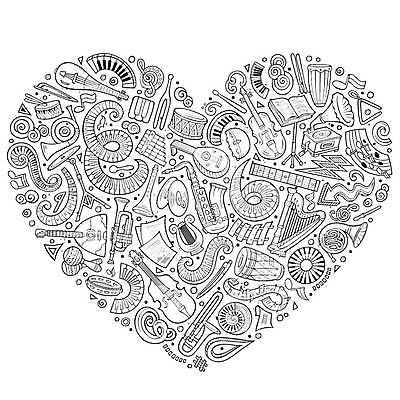 EPS 해외이미지 클립아트 음악 컨셉 음표 일러스트 뿔 장식 콘서트 기타 클래식 낙서 만화 색소폰 스케치 라인아트 바이올린 윤곽 트럼펫 손그림 첼로 지휘자 재즈 오케스트라 교향곡 멜로디 온실 작곡가 합창단 해외202309 해외일러스트 기호 선 현악기 문화예술 미술 공연 음악가 악단 그룹 목관악기 금관악기 합창 파일형식 벡터 찰현악기