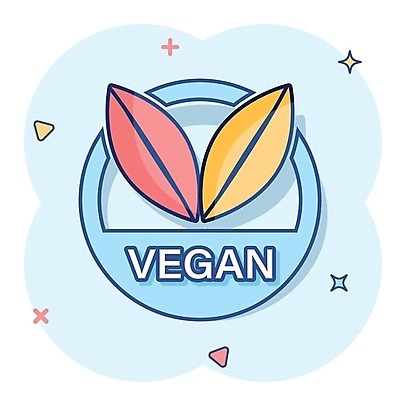 EPS 해외이미지 하늘색 잎 일러스트 사람없음 반짝임 심볼 심플 비건 해외202309 해외일러스트 식물 모션 파란색 채식주의자 파일형식 벡터