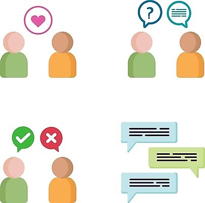 EPS 해외이미지 모양 디자인 컬러 십자가 말풍선 일러스트 흑백 대화 미술 그래픽 세트 유행 검은색 흰색 그리기 플랫 토론 질문 심볼 오브젝트 흔적 사인 그림 클립 심플 팩 반대 고립 대답 동반자 동의 상대 엘리먼트 벡터 동정 해외202309 해외일러스트 모션 문화예술 촬영기법 말하기 화장품 파일형식