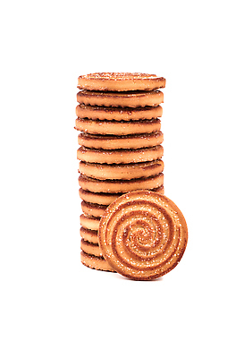 포토 JPG 해외이미지 조각 백그라운드 사람없음 갈색 쿠키 원형 달콤 설탕 오브젝트 해외202309 해외포토 도형 컬러 디저트 맛 파일형식