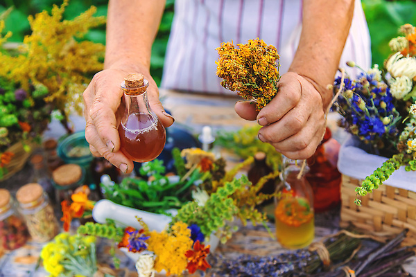 포토 JPG 해외이미지 여자 노년 꽃 유리병 한명 들기 바구니 약초 절구 드라이플라워 공병 말린재료 노인여자한명만 해외202309 해외포토 식물 1 모션 병_용기 사람 성인 도구 풀_식물 병_담는 여자한명만 노인여자만 파일형식
