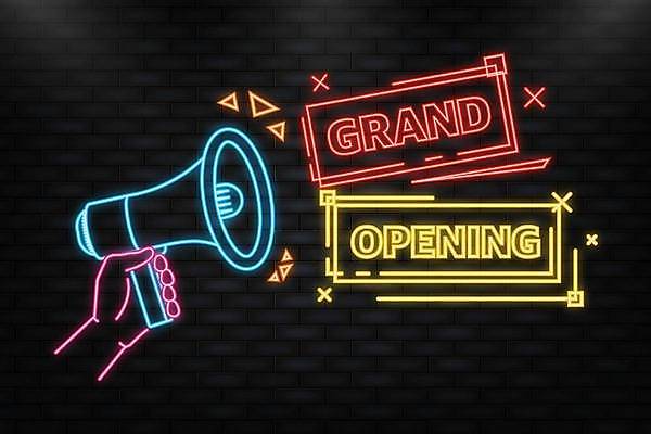 EPS 해외이미지 손 선 백그라운드 일러스트 아이디어 들기 타이포그라피 신체부위 반짝임 검은색 확성기 X 네온 카피스페이스 해외202309 해외일러스트 문자 알파벳 컬러 컨셉 모션 사람 공백 파일형식 벡터