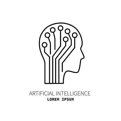EPS 해외이미지 클립아트 편집 디자인 선 과학 컨셉 일러스트 미래 아이디어 기술 사람 컴퓨터 머리 디지털 자료 웹 기계 마음 플랫 사이버 스마트 심볼 로봇 사인 뇌 순환 심플 윤곽 혁명 고립 얇은 엘리먼트 인공 지능 타격 벡터 해외202309 해외일러스트 인터넷 모션 신체부위 전자제품 파일형식