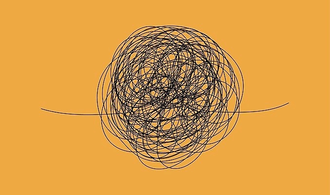 EPS 해외이미지 디자인 얼굴 선 지도 일러스트 가이드 통신 성공 추상 아이디어 노란색 검은색 도전 업무 변화 코드 계획 연결 대표 심볼 속도 매듭 철사 미로 테라피 마케팅 방법 쉬운 엘리먼트 이해 철학 혼란 해외202309 해외일러스트 직업 교육 컬러 컨셉 무늬 신체부위 뷰티 작업 파일형식 벡터