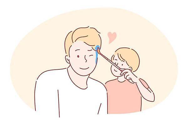 EPS 해외이미지 캐릭터 행복 아들 얼굴 어린이 일러스트 가족 놀이 함께함 사랑 미술 미소 사람 파티 페인트 기쁨 게임 그리기 아빠 만화 마스카라 그림 예술가 페인트붓 변장 해외202309 해외일러스트 일러캐릭터 감정 컨셉 관계 모션 문화예술 표정 이벤트 신체부위 화장품 붓 파일형식 벡터