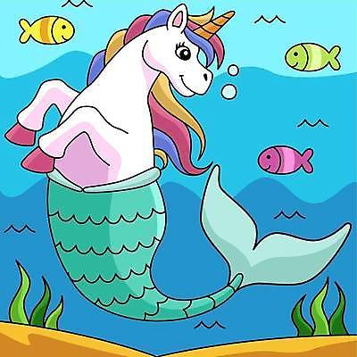 EPS 해외이미지 클립아트 동물 디자인 어린이 컬러 백그라운드 날개 일러스트 요정 뿔 어류 미술 컬러풀 유행 수영 낙서 만화 그림 꼬리 손그림 공상 마법 조랑말 인어 걸음마 유니콘 해외202309 해외일러스트 모션 문화예술 사람 수중동물 수상스포츠 말 파일형식 벡터 스포츠