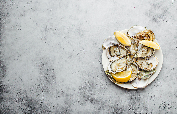 포토 JPG 해외이미지 접시 어패류 사람없음 굴 신선 레몬 해산물 카피스페이스 해외202309 해외포토 동물 식기 과일 공백 파일형식