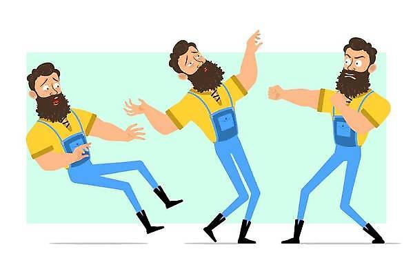 EPS 해외이미지 캐릭터 남자 행복 얼굴 일러스트 성공 수염 피곤 말하기 서기 사람 소년 목재 세트 걷기 마을 힘 분노 청바지 표현 작업 플랫 떨어짐 목표 농부 숲 만화 사인 싸움 근육질 애니메이션 고립 골 벌목 상대 헬프 스타일 벡터 해외202309 해외일러스트 일러캐릭터 나무 직업 감정 어린이 컨셉 재료 바지 모션 근육 신체부위 도움 몸매 파일형식