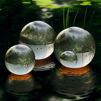 포토 JPG 해외이미지 나무 호수 물결 자연 사람없음 반사 물방울 원형 신비 유리구슬 몽환 해외202309 해외포토 도형 식물 컨셉 유리 구슬 생태계 파일형식