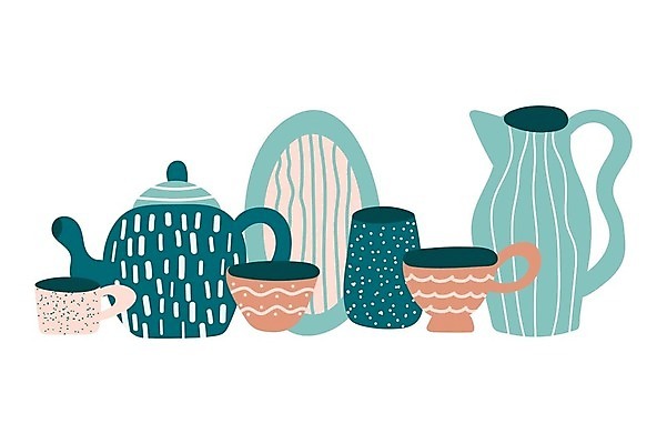 EPS 해외이미지 그릇 식기 접시 디자인 일러스트 가정 주방용품 주택 요리 장식 컵 파란색 세트 주방 꽃병 수확 흰색 기구 조끼 도자기 플랫 클래식 냄비 만화 수집 오브젝트 보따리 복고 점토 토기 모음 수공예 유리주전자 고립 백자 엘리먼트 옛날 핸드메이드 스타일 벡터 해외202309 해외일러스트 꽃 컬러 생활용품 컨셉 농업 유리 주전자 한글 건물 외투 용기_그릇 솥 공예 파일형식