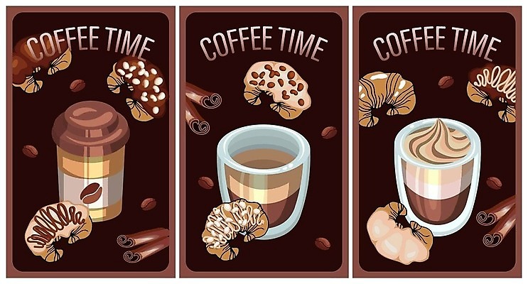EPS 해외이미지 디자인 배너 커피 음료 음식 백그라운드 일러스트 벽지 디저트 콩 그래픽 컵 세트 케이크 기계 빵집 수확 시간 아침식사 컵케이크 메뉴 보고서 마카롱 프랑스어 카페인 페스츄리 벡터 해외202309 해외일러스트 문자 식기 빵 농업 곡류 상점 식사 파일형식