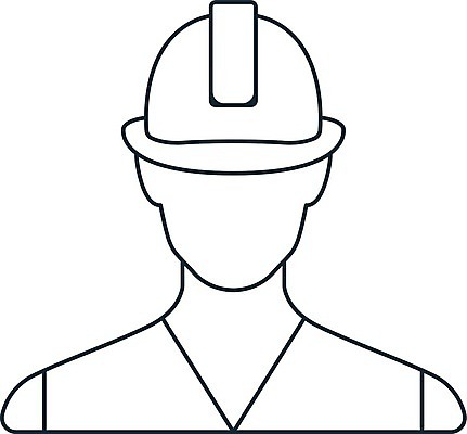 EPS 해외이미지 직업 모자 공공시설 산업 선 일러스트 공장 노동자 안전 사람 그래픽 검은색 도구 작업 엔지니어 감독 안전모 헬멧 건축가 디자이너 종업원 심볼 서비스 사인 경영자 리더 윤곽 유지 건축업자 계약자 고립 공예가 상형문자 지원 측량사 벡터 해외202309 해외일러스트 문자 잡화 건축 컬러 공업 기술자 안전장비 보호장비 계약 시설 파일형식