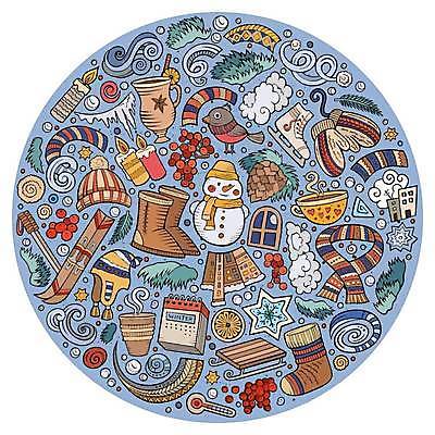 EPS 해외이미지 모자 디자인 옷 계절 겨울 일러스트 자연 눈사람 날씨 추상 휴가 새해 양말 주택 부츠 장식 크리스마스트리 얼음 목도리 달력 원형 눈송이 낙서 12월 만화 수집 스웨터 라인아트 오브젝트 서식 손그림 고드름 1월 2월 따뜻한음료 사방 손모아장갑 해외202309 해외일러스트 자연요소 도형 잡화 음료 선 장갑 신발 상의 크리스마스 무늬 눈_날씨 건물 날짜 생태계 파일형식 벡터