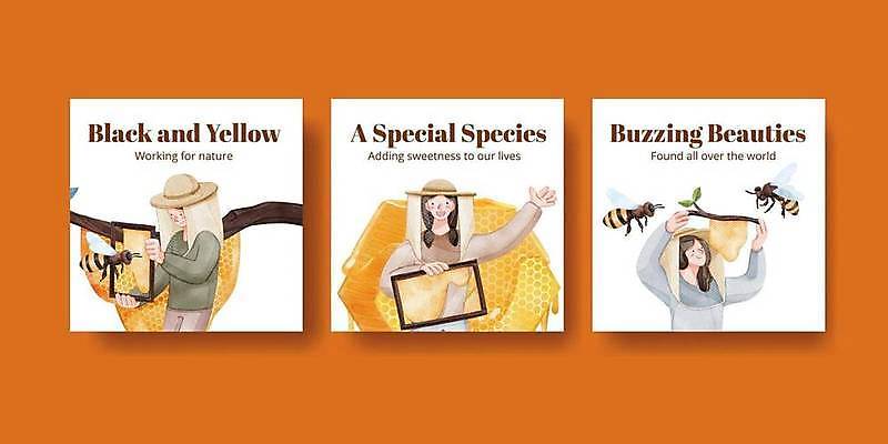 EPS 해외이미지 배너 꽃 음식 곤충 일러스트 자연 해바라기 디저트 수채화 세포 건강 여름 농장 노란색 숟가락 얼룩 항아리 달콤 떨어짐 말벌 냄비 상품 벌 유기농 향기 꽃가루 시럽 광택 젤리 꿀 라벤더 벌집 마케팅 밀랍 양봉 양봉장 어려움 캐모마일 벡터 해외202309 해외일러스트 식물 동물 웰빙 계절 컬러 컨셉 농업 수저 도자기 맛 벌_곤충 솥 가루 허브 생태계 냄새 파일형식