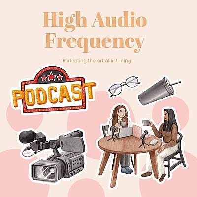 EPS 해외이미지 전신 여자 안경 스티커 통신 말하기 앉기 성인 두명 카메라 소리 연결 스마트 마이크 라디오 오디오 방송 목소리 텀블러 성인여자만 해외202309 해외일러스트 잡화 음향기기 컨셉 모션 사람 컵 전자제품 여자만 성인만 파일형식 벡터