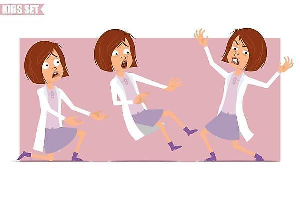 EPS 해외이미지 캐릭터 여자 행복 얼굴 어린이 유니폼 일러스트 병원 말하기 서기 세트 건강관리 의사 분노 긴급 표현 플랫 바이러스 떨어짐 만화 과학자 사인 무릎 애니메이션 고립 헬프 스타일 벡터 코로나바이러스 해외202309 해외일러스트 일러캐릭터 직업 옷 감정 과학 컨셉 의학 모션 건강 관리 사람 신체부위 의료진 도움 학자 파일형식