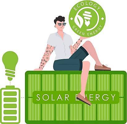 EPS 해외이미지 전신 남자 잎 일러스트 전구 한명 들기 앉기 성인 초록색 원형 그린에너지 건전지 심볼 에코 친환경 집열판 성인남자한명만 해외202309 해외일러스트 도형 식물 1 컬러 모션 사람 환경 에너지 태양에너지 남자한명만 성인남자만 파일형식 벡터