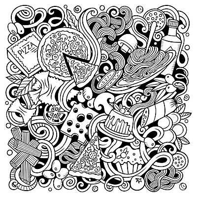 EPS 해외이미지 전통 접시 디자인 음식 토마토 채소 라인일러스트 일러스트 추상 피자 파스타 스파게티 요리 동양인 장식 식사 저녁식사 버섯 이탈리아 클래식 낙서 상품 만화 스케치 오브젝트 메뉴 국수 윤곽 손그림 카푸치노 고립 구성 라떼 라자냐 리조또 마카로니 페퍼로니 피자집 해외202309 해외일러스트 식기 유럽 커피 컨셉 무늬 패스트푸드 서양음식 미술 인종 상점 면류 소시지 이탈리아음식 파스타면 파일형식 벡터