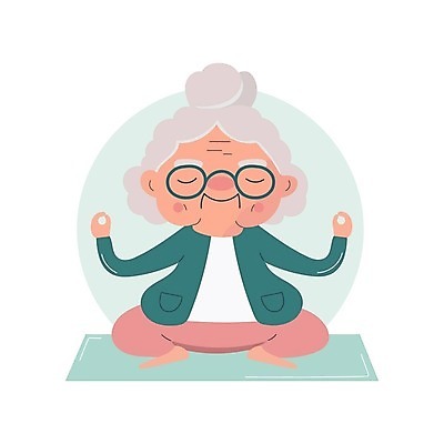 EPS 해외이미지 캐릭터 라이프스타일 디자인 여자 행복 할머니 선 스포츠 포즈 일러스트 요가 건강 사람 운동 스트레칭 활발 흰색 최고 플랫 만화 은퇴 유연 연습 그림 관절 고립 돌봄 옛날 조부모 벡터 해외202309 해외일러스트 일러캐릭터 웰빙 노년 감정 컬러 컨셉 가족 모션 뼈 생활 파일형식