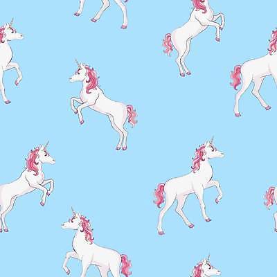 EPS 해외이미지 하늘색 백그라운드 패턴 일러스트 사람없음 귀여움 유니콘 해외202309 해외일러스트 컨셉 무늬 파란색 파일형식 벡터