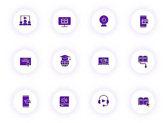 EPS 해외이미지 학생 교육 컬러 인터넷 일러스트 졸업 통신 교실 학교 추상 그림자 설명 책 노트북 빛 학습 스터디 컴퓨터 픽토그램 알약 지구본 보라색 교수 웹 관찰 원형 심볼 사인 대학교 온라인 동영상 UI 고립 세미나 온라인강의 벡터 해외202309 해외일러스트 도형 무늬 모션 전자제품 약 교사 강의 파일형식 언택트