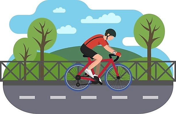 EPS 해외이미지 캐릭터 라이프스타일 공원 남자 도로 길 스포츠 여행 일러스트 교통시설 모션 자연 하늘 건강 한명 사람 야외 여름 운동 자전거 운전 바퀴 플랫 승차 헬멧 오솔길 아스팔트 속도 순환 사이클링 라이더 바이킹 선로 성인남자한명만 해외202004 해외일러스트 일러캐릭터 1 계절 공공시설 교통 생활 바이크 보호장비 육상스포츠 시설 생태계 남자한명만 성인남자만 파일형식 벡터