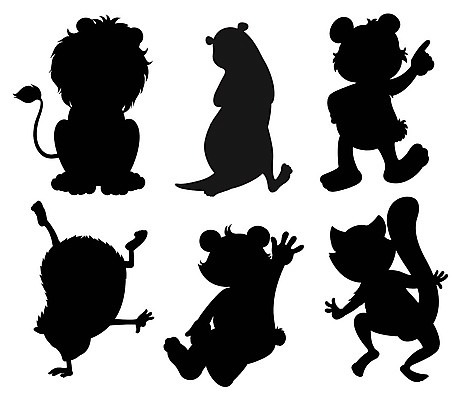 EPS 해외이미지 클립아트 템플릿 디자인 실루엣 백그라운드 일러스트 곰 포유류 그림자 미술 그래픽 검은색 어둠 힘 흰색 그룹 숲 위험 사자 큼 그늘 6 그림 육식동물 고립 여우원숭이 많음 해외202004 해외일러스트 동물 컬러 컨셉 문화예술 촬영기법 숫자 원숭이 크기 파일형식 벡터