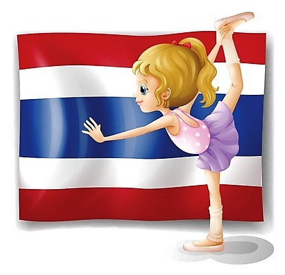 EPS 해외이미지 클립아트 여자 스포츠 백그라운드 일러스트 태국 놀이 사람 그래픽 가로 빨간색 파란색 댄서 흰색 깃발 춤 모서리 가장자리 만화 심볼 발레 그림 직사각형 고립 삼색 전국 해외202004 해외일러스트 도형 직업 아시아 컬러 문화예술 둘레 파일형식 벡터