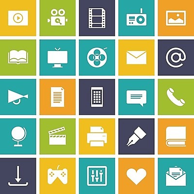 EPS 해외이미지 클립아트 디자인 지구 일러스트 버튼 그래픽 책 스마트폰 핸드폰 펜 지구본 텔레비전 웹 확성기 하트 메시지 이메일 플랫 편지 영화관 필름 심볼 영화 사인 라디오 문서 오디오 문학 동영상 다운로드 UI 인터페이스 해외202004 해외일러스트 모양 인터넷 문화예술 전자제품 스마트기기 필기구 극장 파일형식 벡터