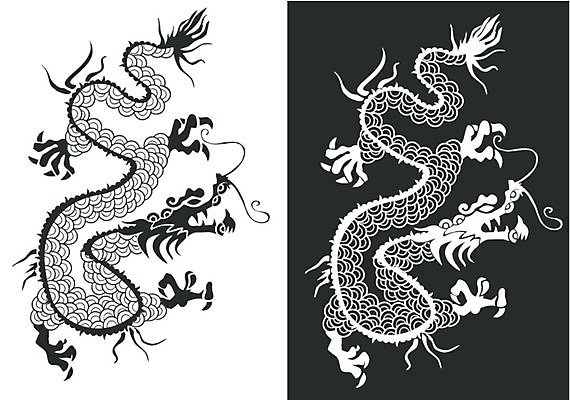 EPS 해외이미지 동물 전통 디자인 실루엣 아시아 문화 백그라운드 패턴 일러스트 동양인 장식 일본 검은색 중국 힘 흰색 용 재산 신비 문신 심볼 사인 신화 마법 천국 동쪽 몬스터 전설 제국 해외202004 해외일러스트 나라 컬러 컨셉 무늬 촬영기법 인종 금융 방향 파일형식 벡터