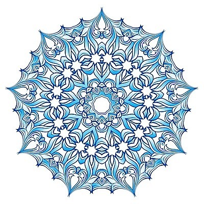 EPS 해외이미지 모양 디자인 실루엣 백그라운드 겨울 꽃무늬 패턴 일러스트 추상 사람없음 그래픽 장식 파란색 흰색 축하 원형 눈송이 화려 눈꽃무늬 스타일 해외202004 해외일러스트 도형 계절 꽃 컬러 컨셉 무늬 눈꽃 눈_날씨 촬영기법 파일형식 벡터