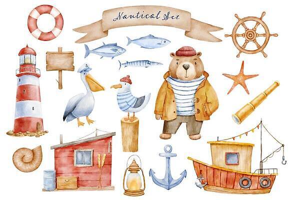 포토 JPG 해외이미지 클립아트 동물 캐릭터 바다 일러스트 곰 갈매기 낚시 불가사리 주택 등대 항해 어류 사람없음 세트 탑 항구 수확 램프 바퀴 보트 신호등 만화 수집 펠리컨 그림 질감 선원 트럼펫 닻 네비게이션 고립 구명용품 해외202309 해외일러스트 건축물 농업 배_교통 포유류 교통시설 조류 레저 조명 극피동물 건물 수중동물 안전장비 금관악기 파일형식