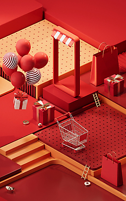 포토 JPG 해외이미지 사다리 사람없음 빨간색 선물상자 스마트폰 쇼핑 쇼핑백 3D 쇼핑카 공간 오브젝트 풍선 엽전 온라인몰 차양막 해외202309 해외포토 컬러 가방 선물 핸드폰 스마트기기 상자 동전 카트 도구 디지털합성 온라인쇼핑 차양 파일형식