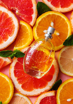 포토 JPG 해외이미지 백그라운드 잎 오렌지 자연 사람없음 아웃포커스 뷰티 주황색 신선 오일 수분 자몽 내추럴 해외202309 해외포토 식물 음식 컬러 과일 촬영기법 화장품 생태계 파일형식